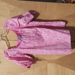 Lilly Pulitzer Short Sleeve Top Pink Size 10 Vintage